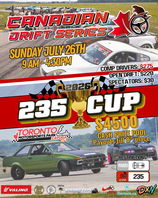 235 CUP Drivers Pass - July 26